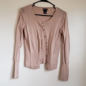 Tan Button Up Cardigan